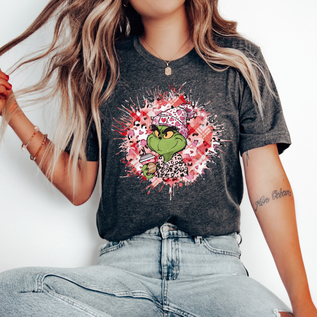 Anti-Cupid Grinch Tee