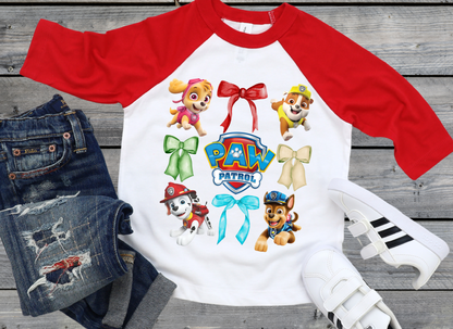 Camisa coqueta con lazo de Paw Patrol