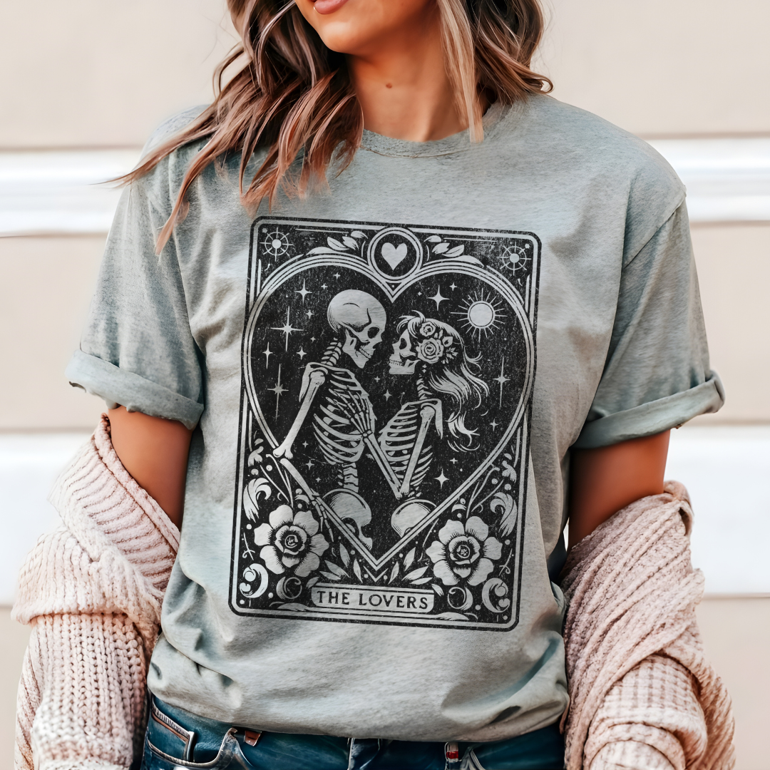 The Lovers Tarot Card T-Shirt