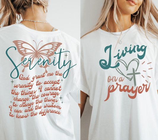 Prayer God Grant Me the Serenity Shirt