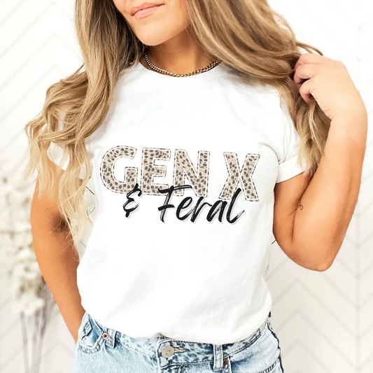 GEN X & Feral T-Shirt