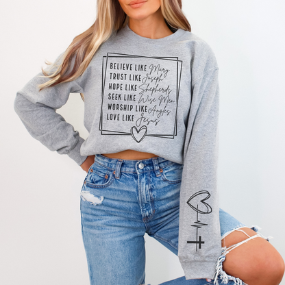 Inspirational Comfort Faith Sweatshirt