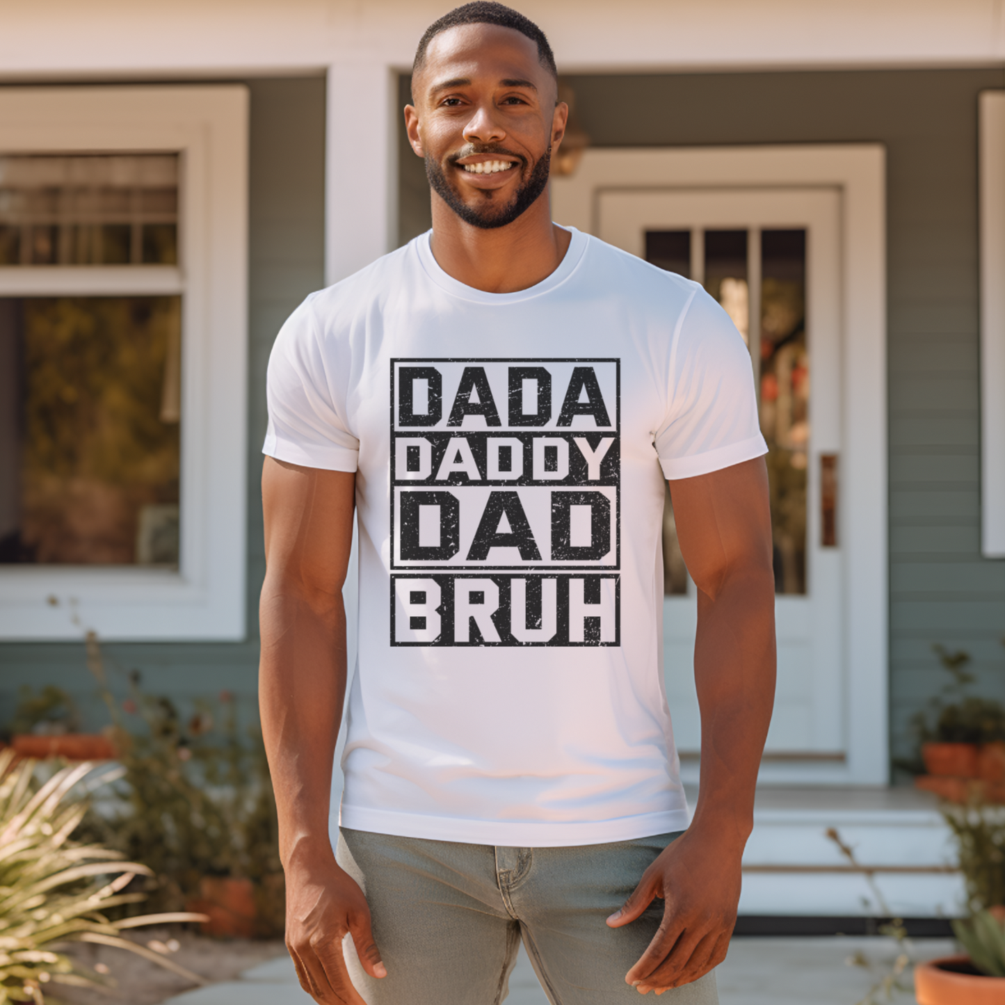 Dada, Daddy, Dad, Bruh T-Shirt