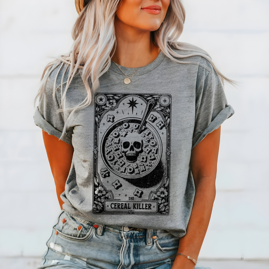 The Cereal Killer Tarot Card T-Shirt