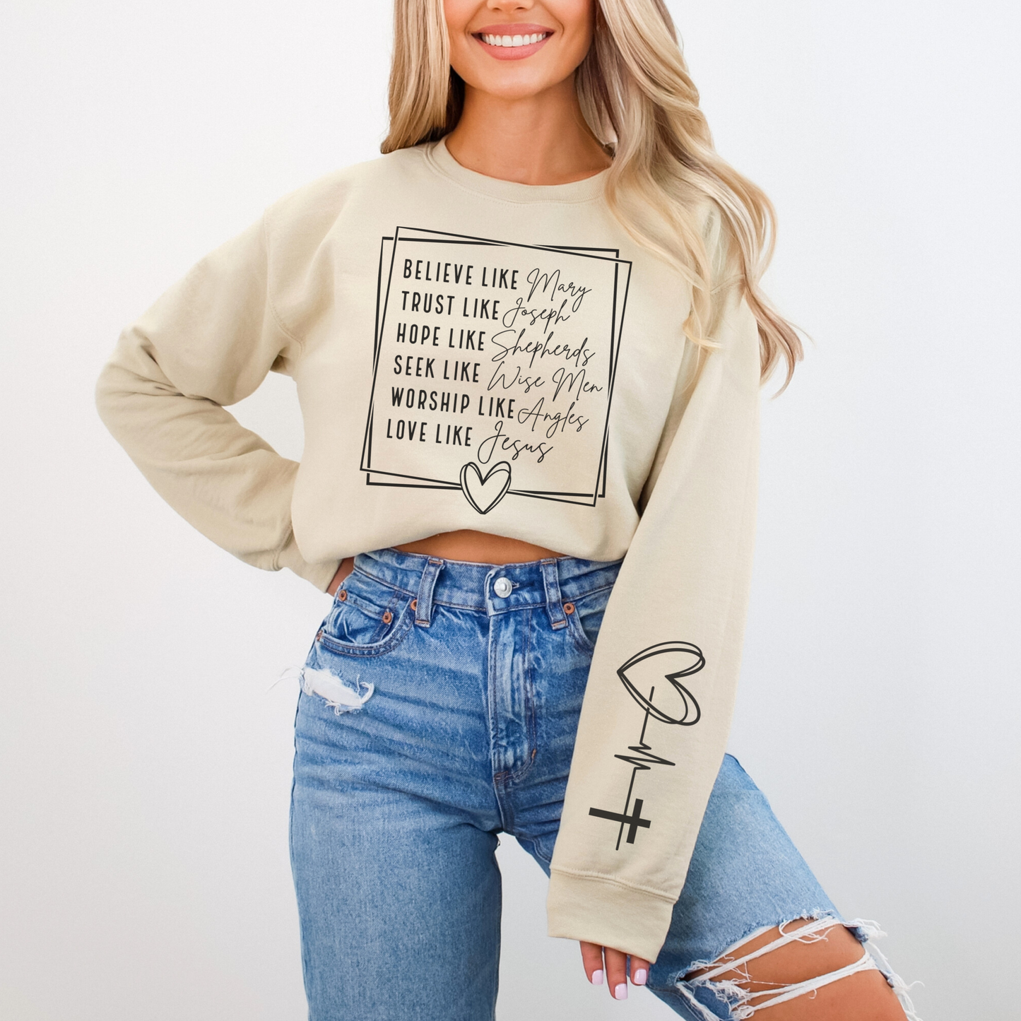 Inspirational Comfort Faith Sweatshirt