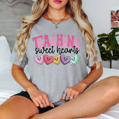 Teaching Sweet Hearts Valentine's Tee