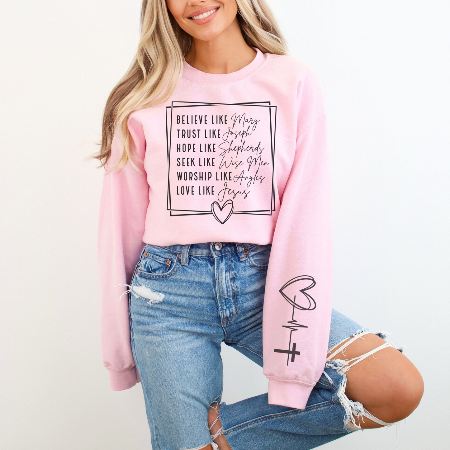 Inspirational Comfort Faith Sweatshirt