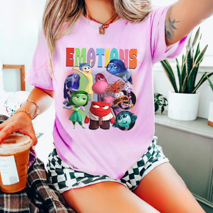 Disney Themed Inside Out Emotions T-Shirt