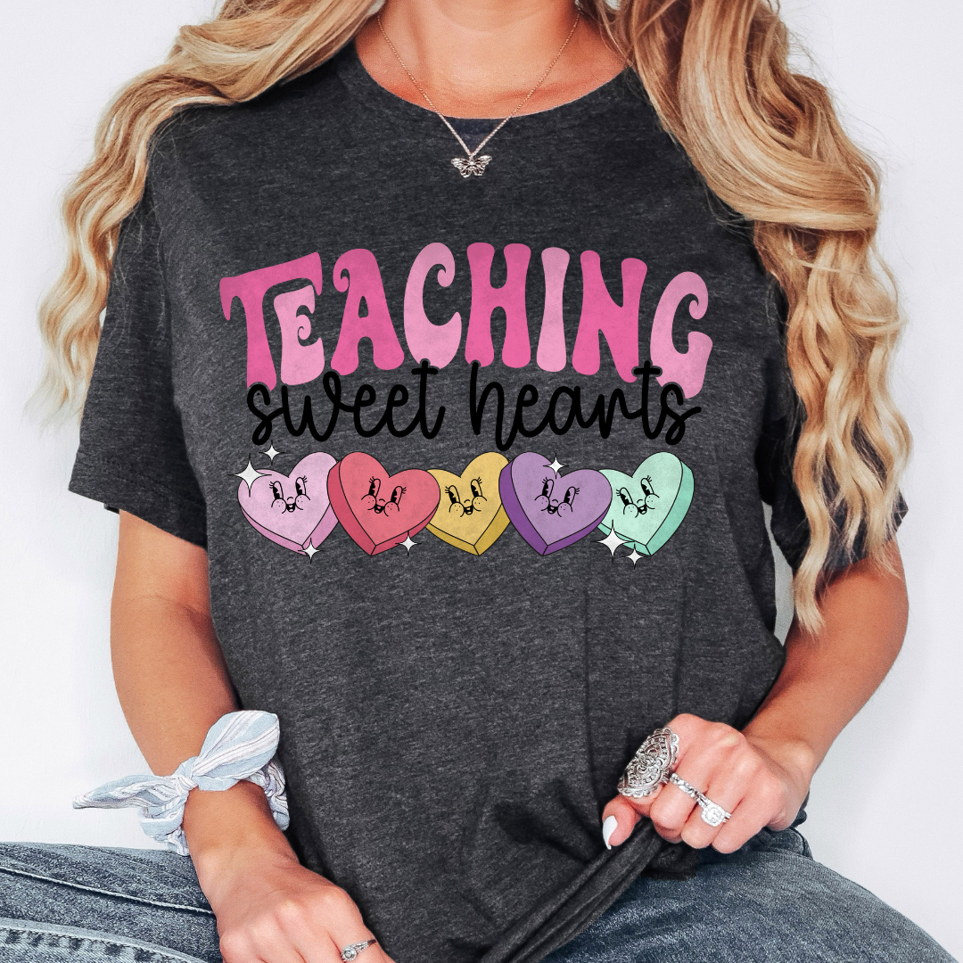 Teaching Sweet Hearts Valentine's Tee