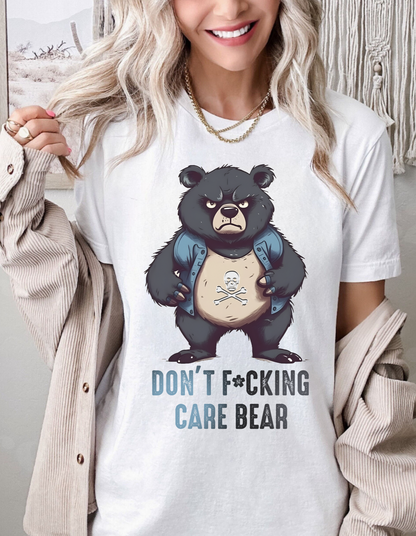 Don't F*%king Care Bear T-Shirt