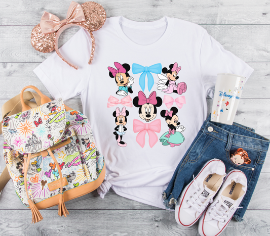 Camisa coqueta con lazo de Minnie Mouse 