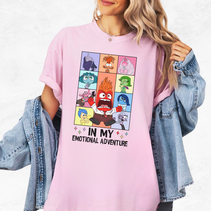 Disney's Themed Inside Out "Emotional Adventure" T-Shirt