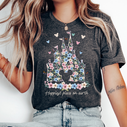 Disney Flower Castle T-Shirt