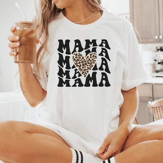 Solid White Mama Mama Mama T-Shirt