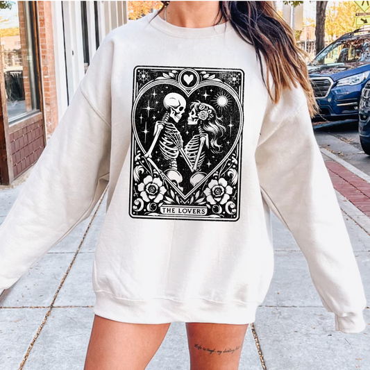The Lovers Tarot Card Sweatshirt