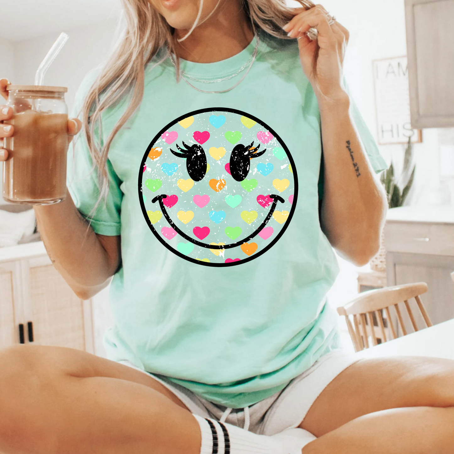 Heart Smiley Tee