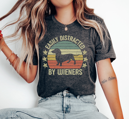 Easily Distracted By Wieners T-Shirt