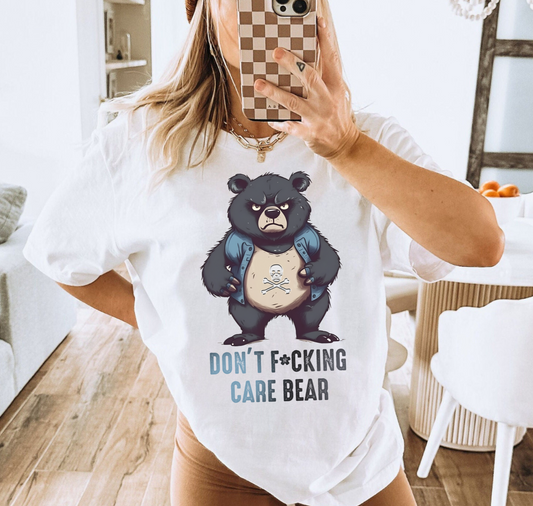 Don't F*%king Care Bear T-Shirt