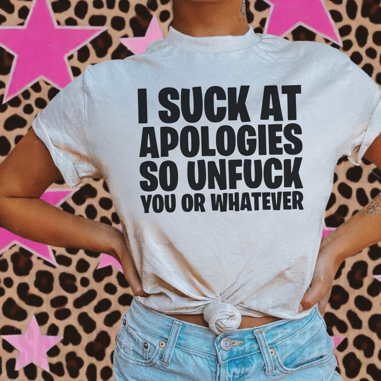 I Suck At Apologies T-Shirt