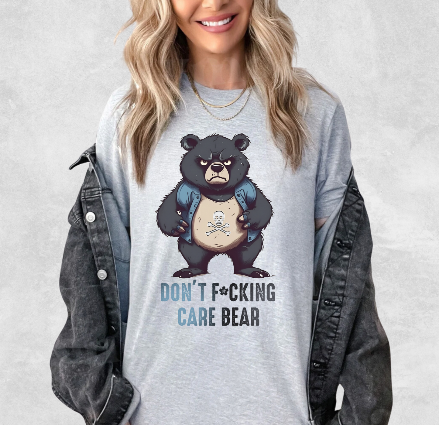 Don't F*%king Care Bear T-Shirt