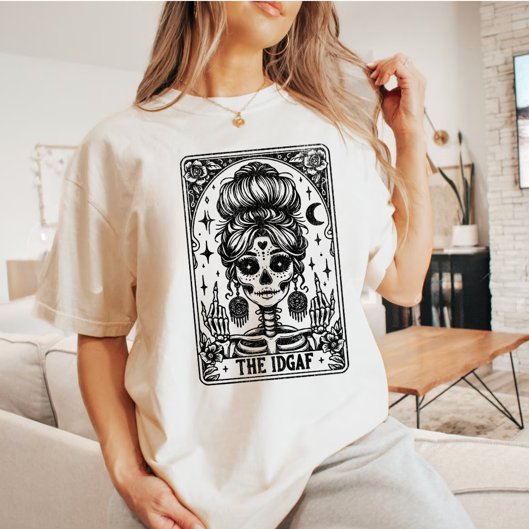 The IDGAF Tarot Card T-Shirt