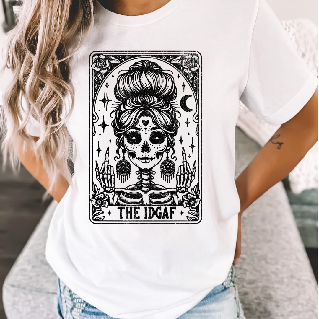 The IDGAF Tarot Card T-Shirt