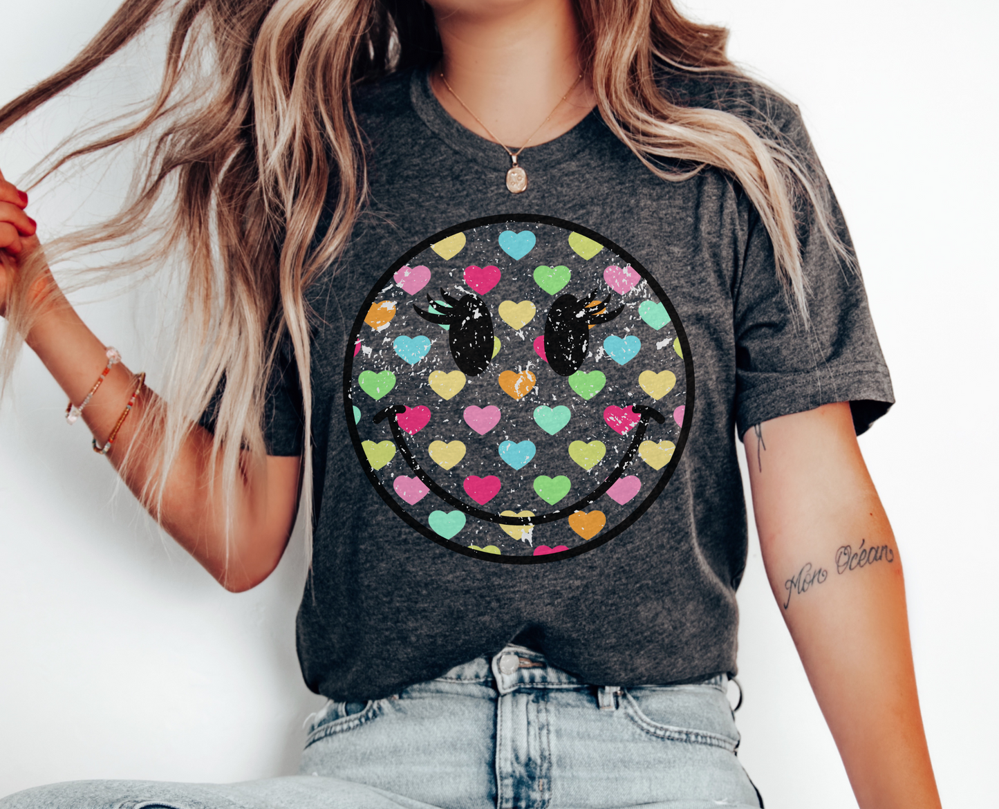 Heart Smiley Tee