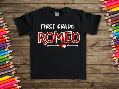 Romeo in Training" Boys’ Valentine’s Day Tee