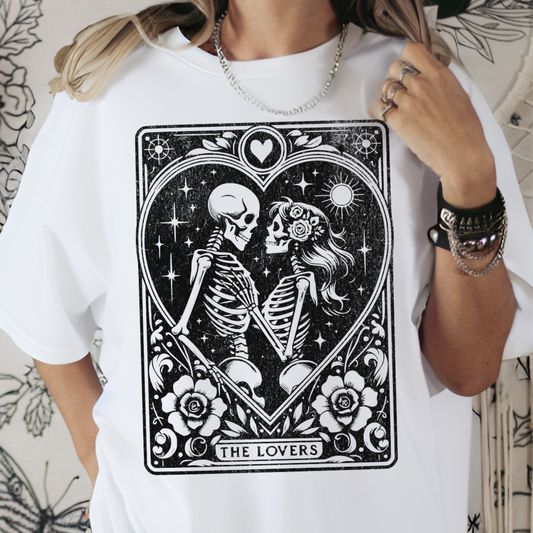 The Lovers Tarot Card T-Shirt