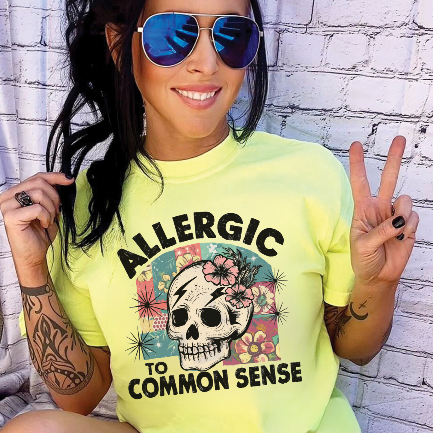 Allergic to Common Sense T-Shirt