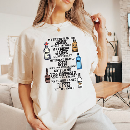 Alcohol Homies T-Shirt