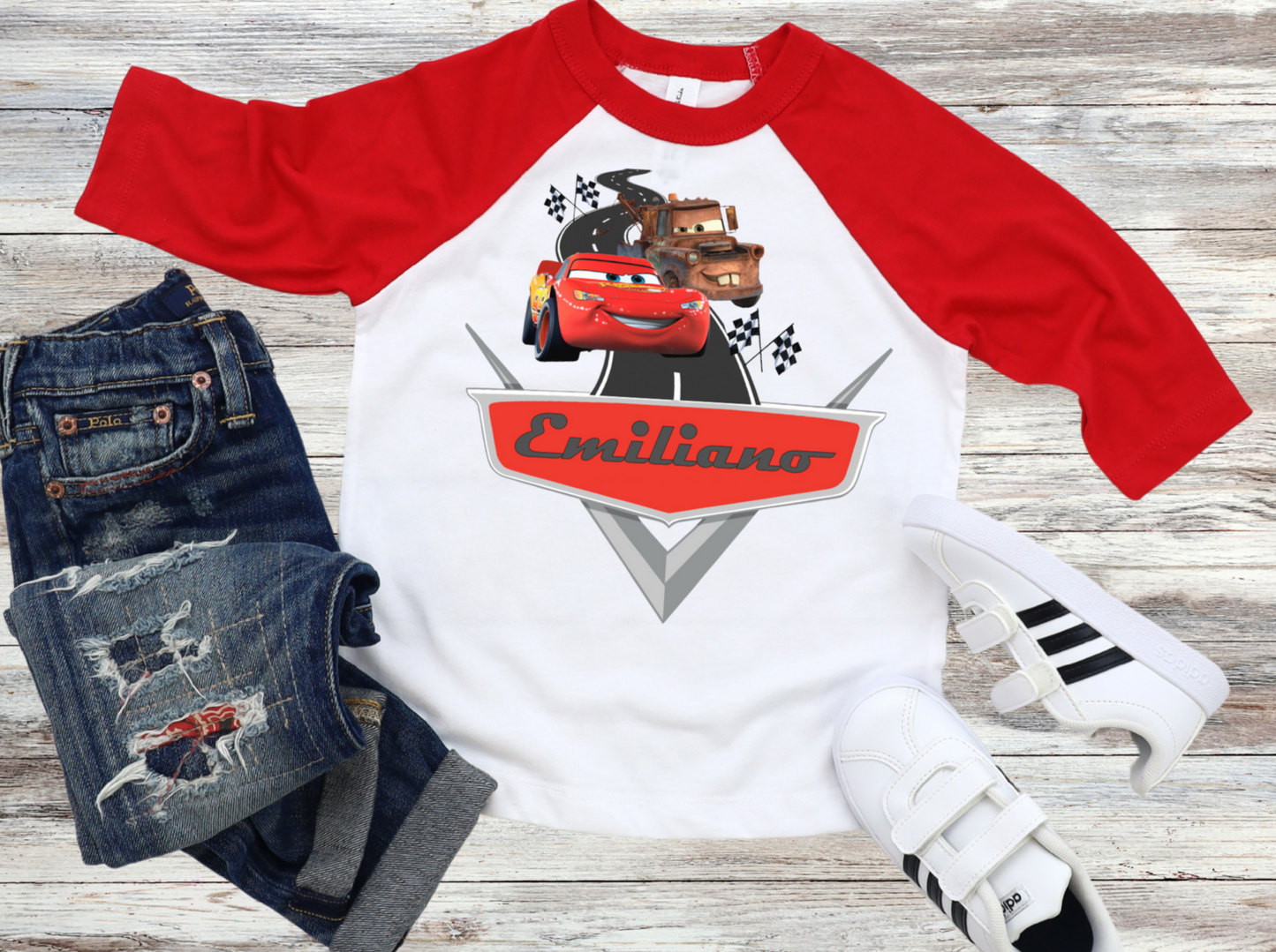 Personalized Disney's Cars Shirt