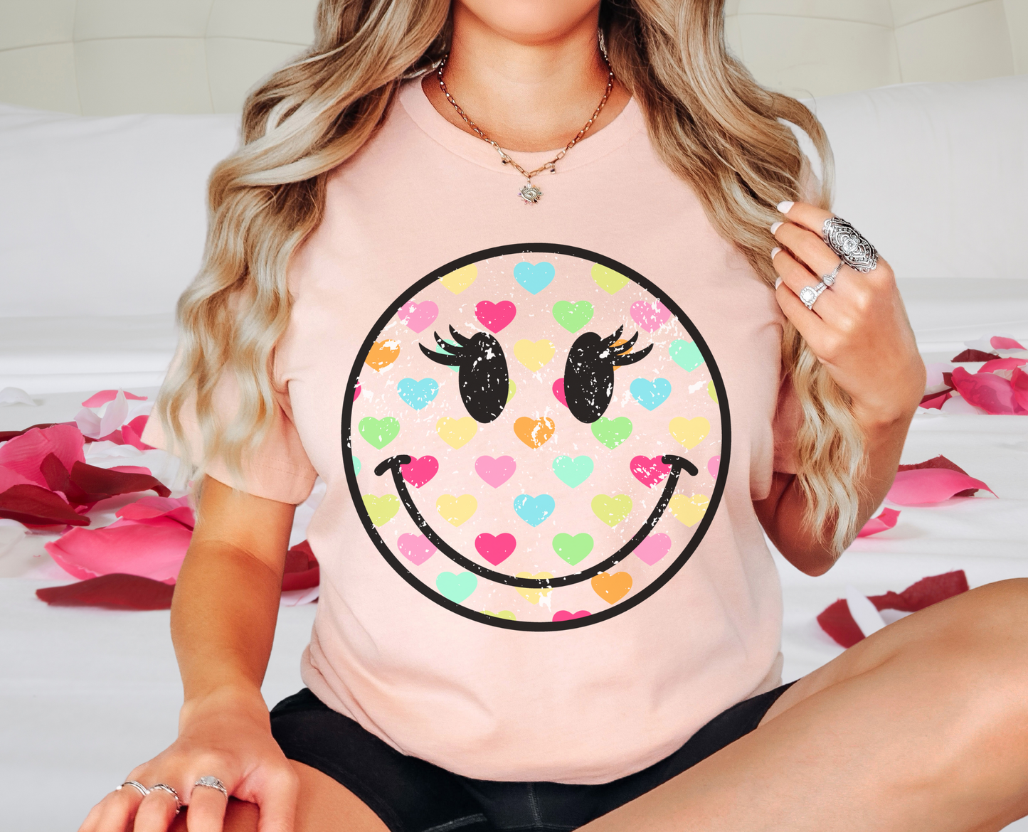 Heart Smiley Tee