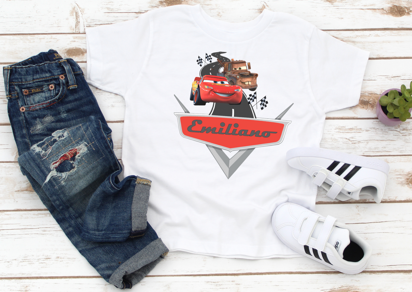 Personalized Disney's Cars Shirt