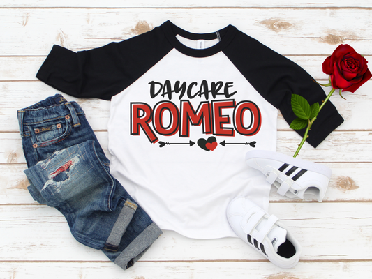 Romeo in Training" Boys’ Valentine’s Day Tee