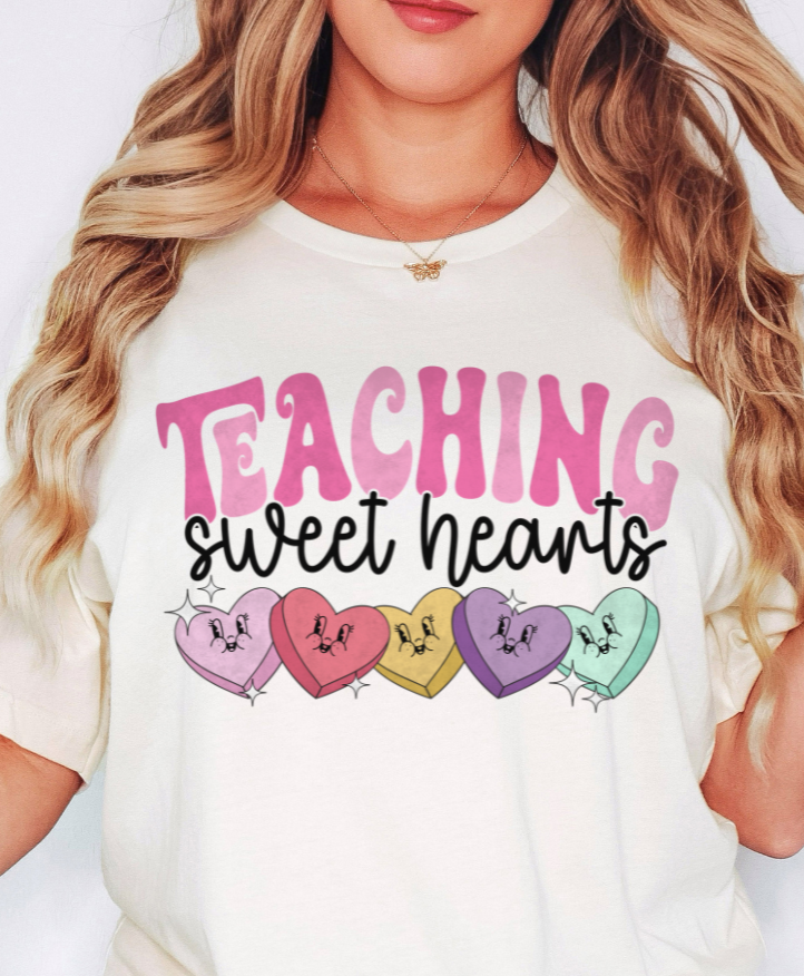 Teaching Sweet Hearts Valentine's Tee