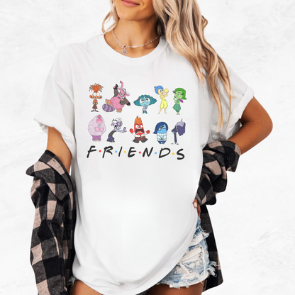 Disney's Themed Inside Out FRIENDS T-Shirt