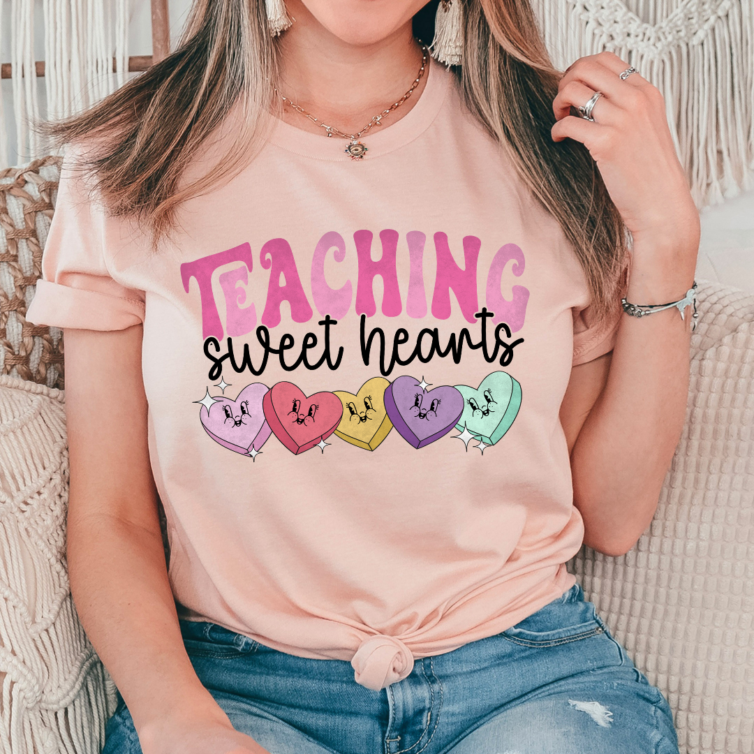 Teaching Sweet Hearts Valentine's Tee