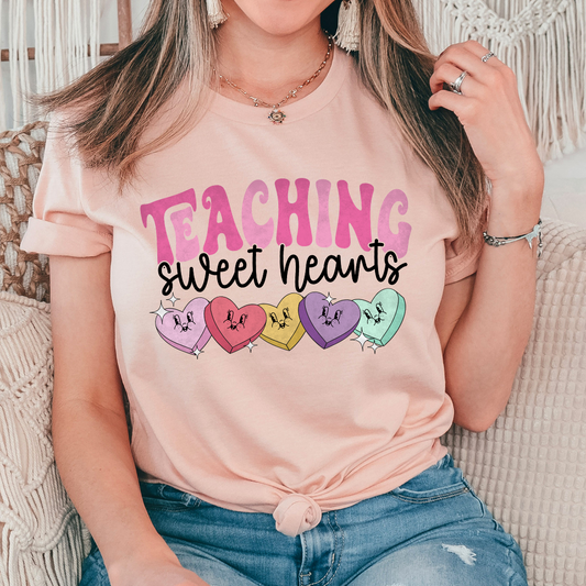 Teaching Sweet Hearts Valentine's Tee