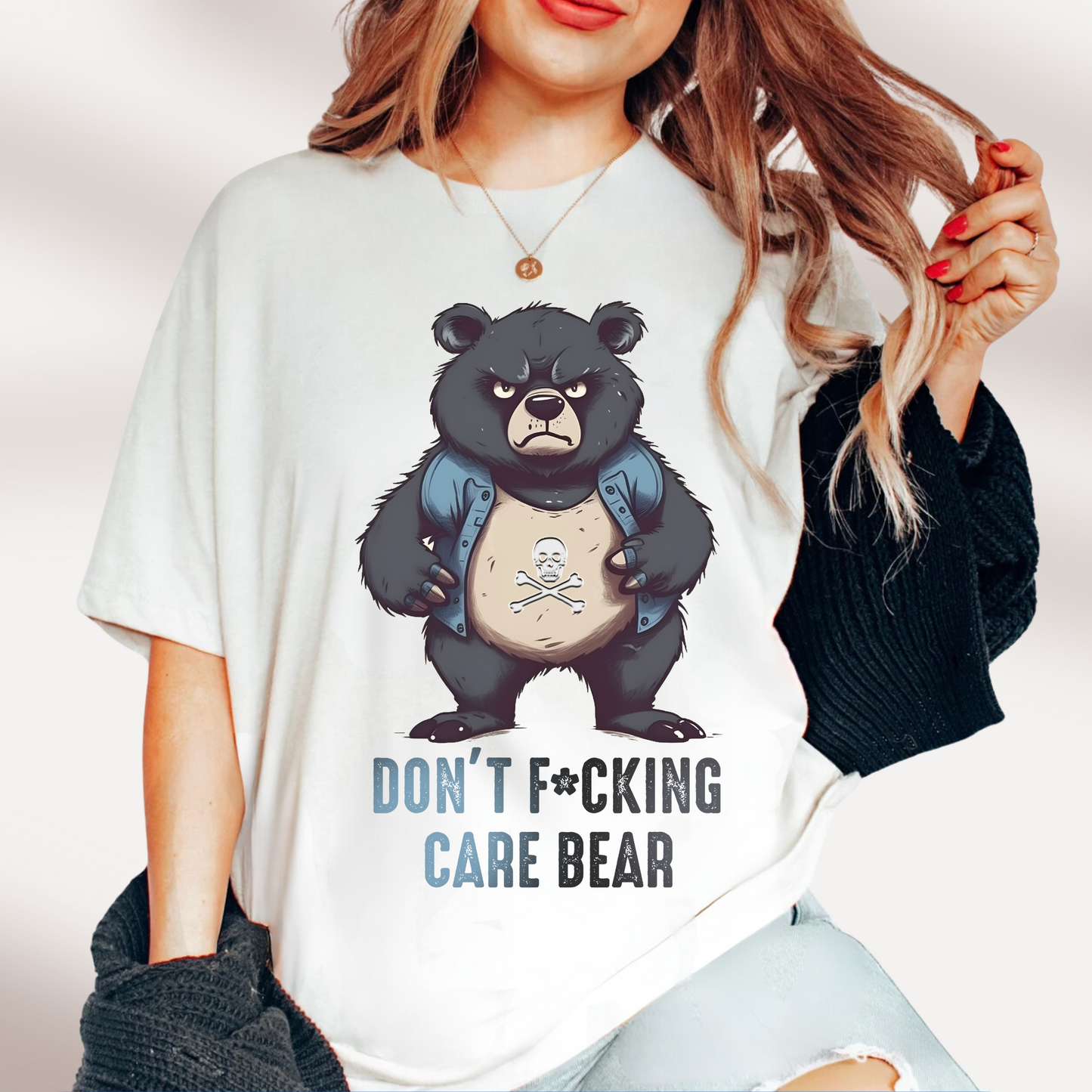 Don't F*%king Care Bear T-Shirt