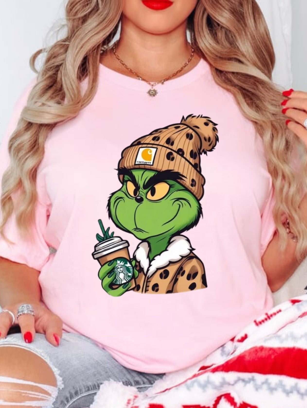 Boujee Grinch Christmas Shirt