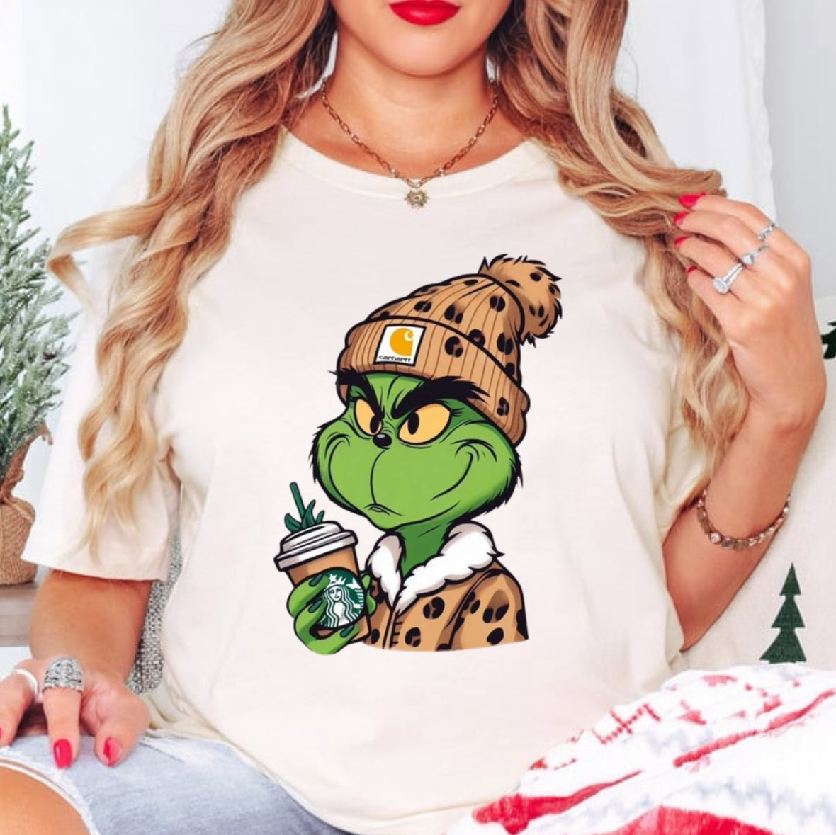 Boujee Grinch Christmas Shirt