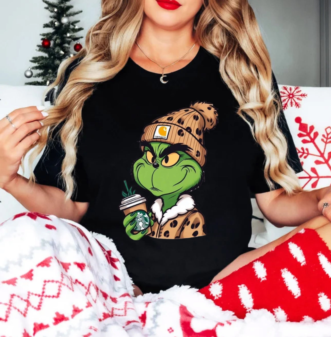 Boujee Grinch Christmas Shirt