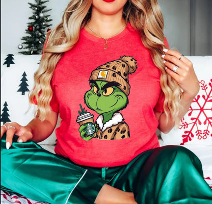 Boujee Grinch Christmas Shirt