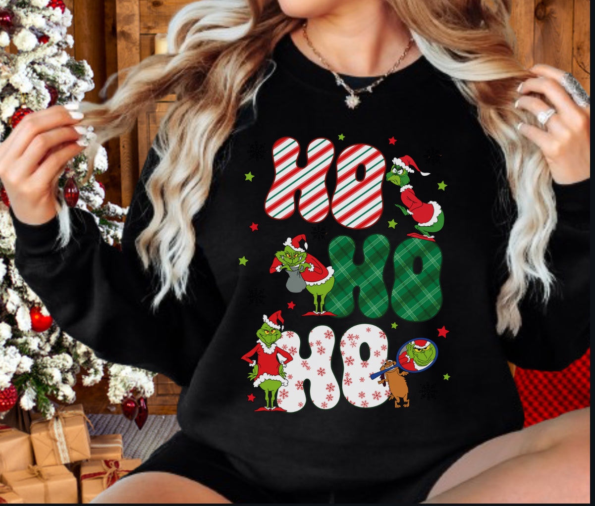 Grinch "HO HO HO" Shirt